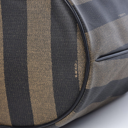 Fendi Calfskin Coated Canvas Pequin Bucket Bag Tobacco 8 of 10