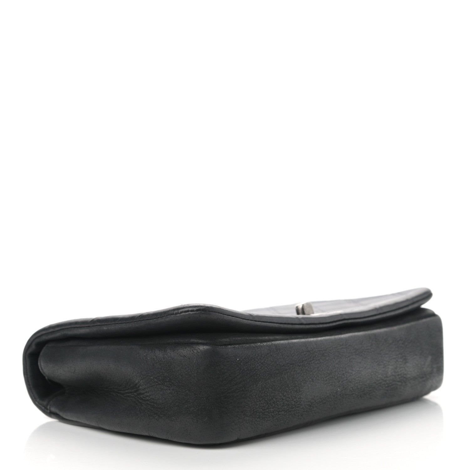 Chanel Calfskin Diamond Embossed New Chic Flap Black 4 of 11