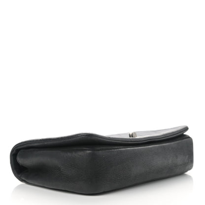 Chanel Calfskin Diamond Embossed New Chic Flap Black 4 of 11