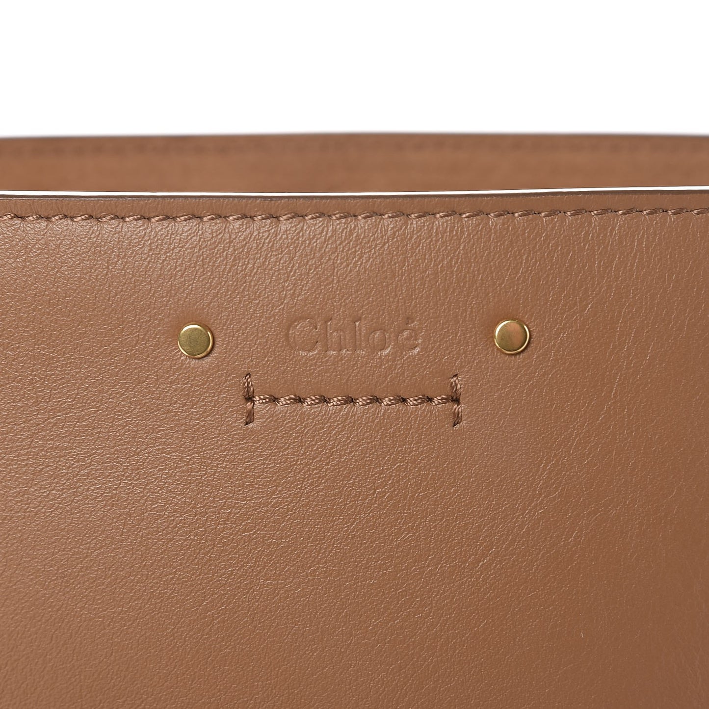 Smooth Calfskin Small Roy Bucket Bag Nut