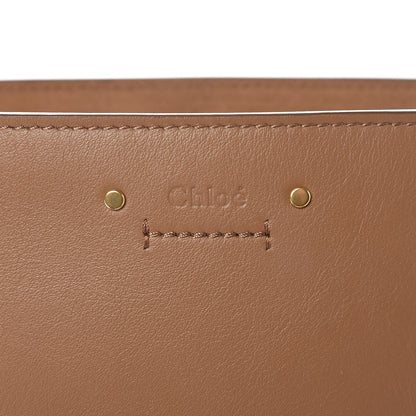Chloe Smooth Calfskin Small Roy Bucket Bag Nut 8 of 12