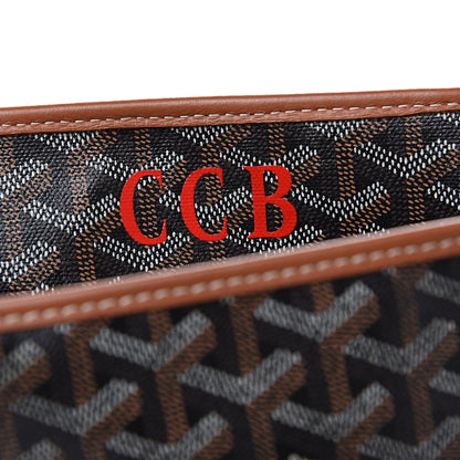 Goyard Goyardine Artois MM Black Gold 6 of 16