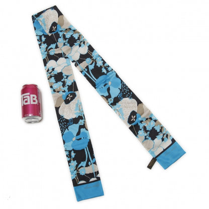 Louis Vuitton Silk Hibiscus Bandeau Turquoise 2 of 4