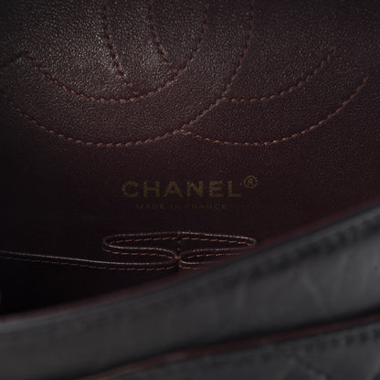Chanel Aged Calfskin Quilted 2.55 Reissue 225 Flap Black 8 of 10
