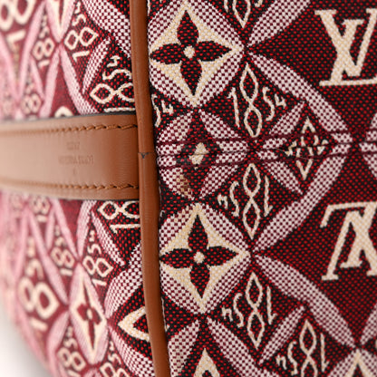 Louis Vuitton Jacquard Since 1854 Speedy Bandouliere 25 Bordeaux 11 of 13