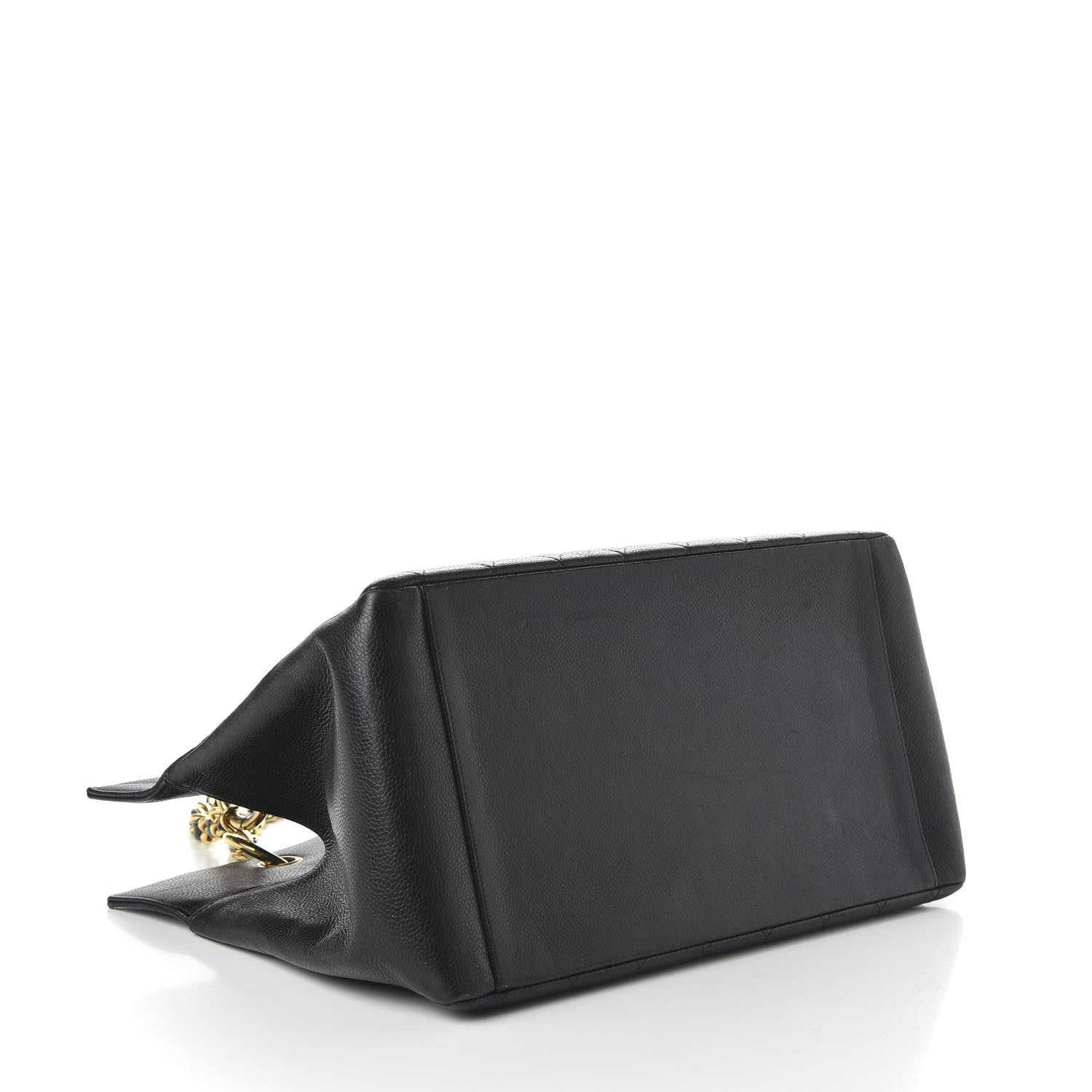 Chanel Caviar Quilted Grand Shopping Tote GST Black 4 of 10