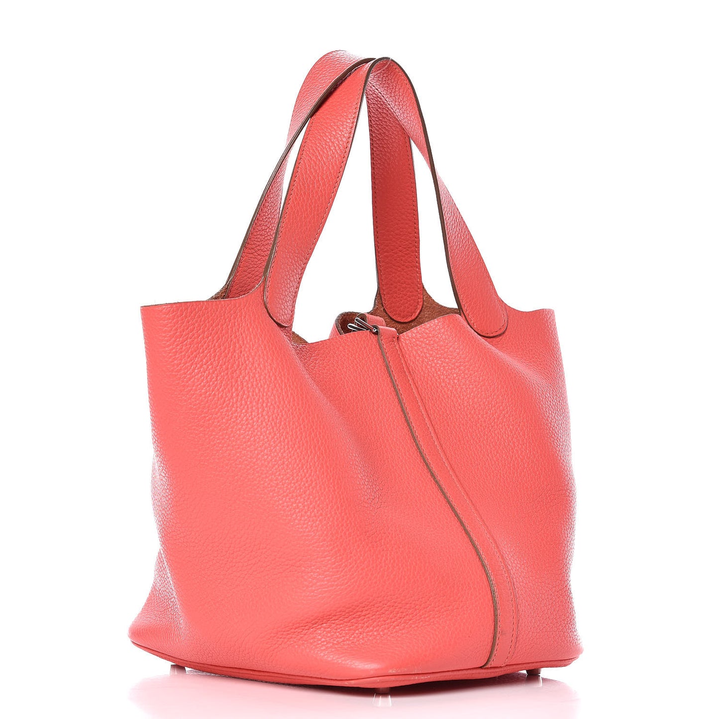 Taurillon Clemence Picotin Lock 22 MM Rose Jaipur