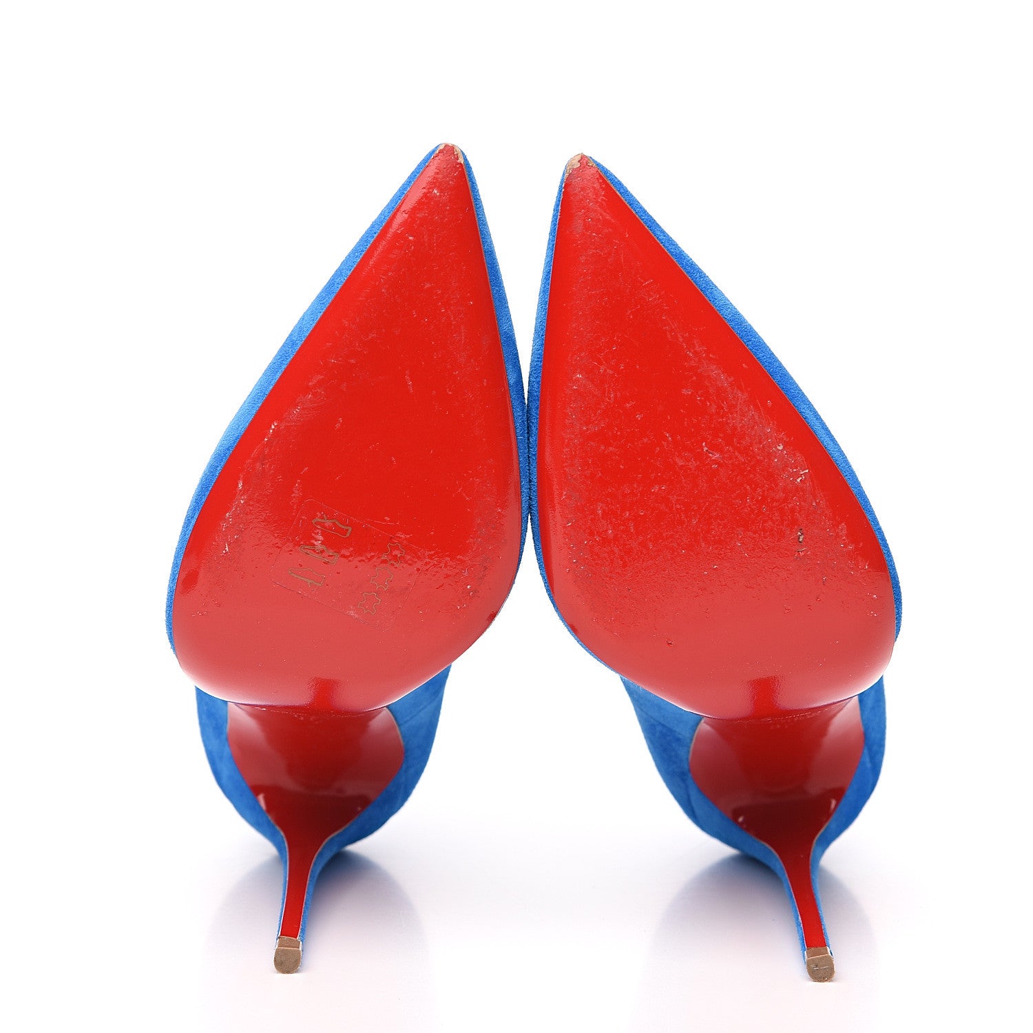 Christian Louboutin Veau Velours So Kate 120 Pumps 37 Piscine 5 of 10