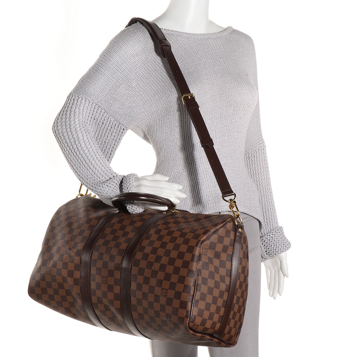 Damier Ebene Keepall Bandouliere 45