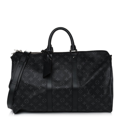 Louis Vuitton Monogram Eclipse Keepall Bandouliere 45 1 of 13
