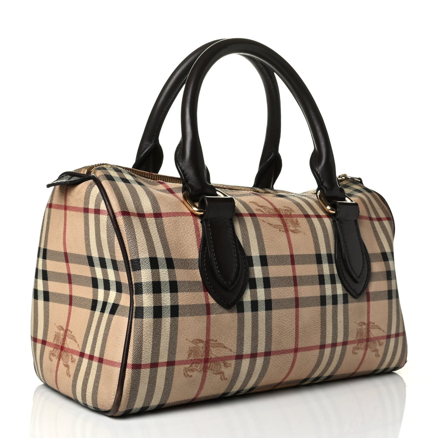 Haymarket Check Large Chester Bowling Bag Chocolate