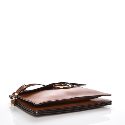Chloe Suede Calfskin Medium Faye Shoulder Bag Tobacco 4 of 8