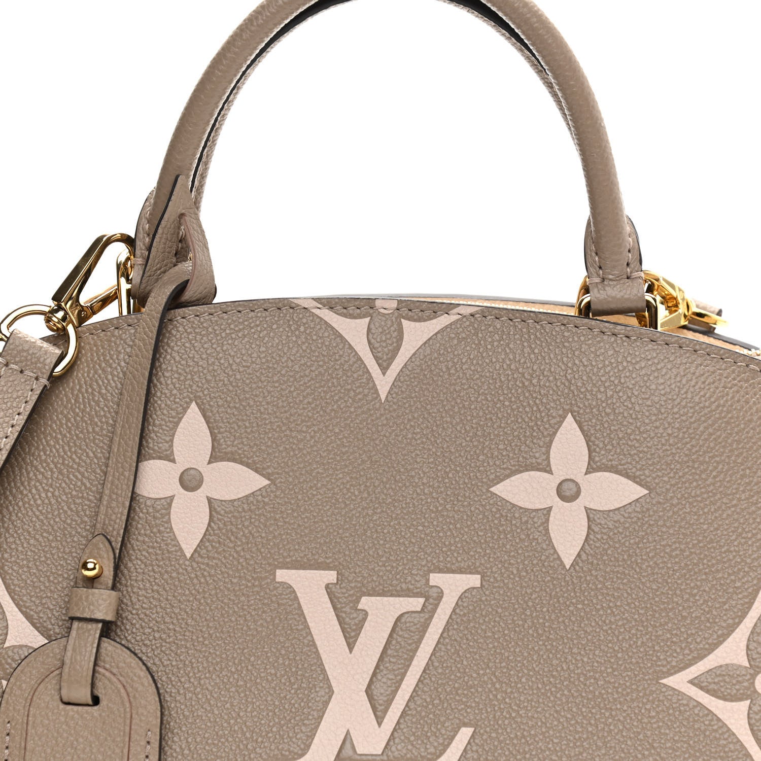 Louis Vuitton Empreinte Monogram Giant Petit Palais Tourterelle Creme 13 of 15