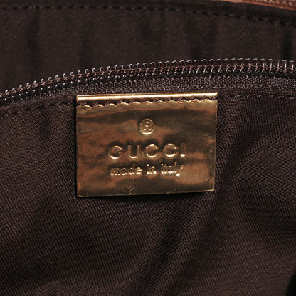 Gucci GG Monogram Medium Web Handle Bucket Tote 6 of 9