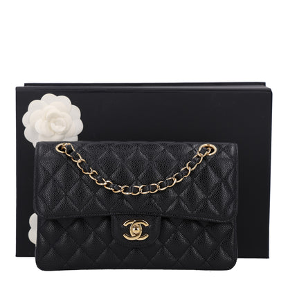 Chanel Caviar Quilted Small Double Flap Black 11 of 11
