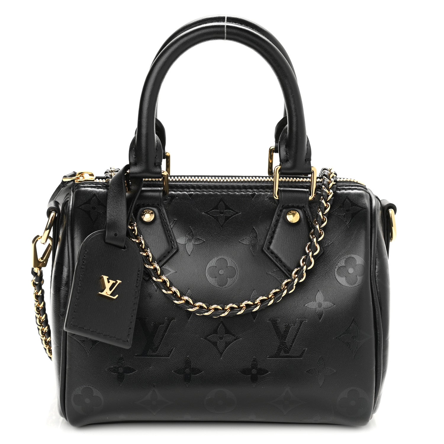 Louis Vuitton Monogram Ink Speedy BB Black 1 of 9