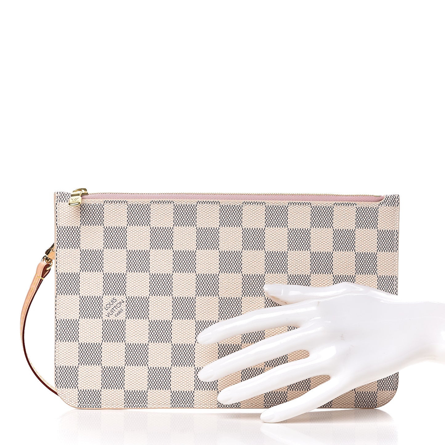 Damier Azur Neverfull MM GM Pochette Rose Ballerine