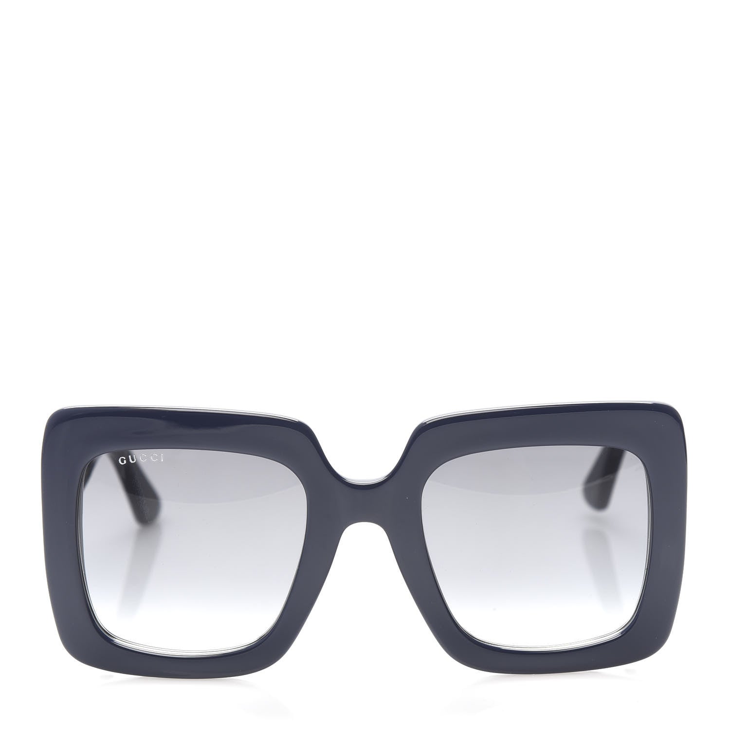 Gucci Acetate Oversize Sunglasses GG0328S Blue 2 of 8