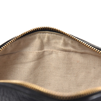 Gucci Grained Calfskin Sylvie Web Kingsnake Small Camera Bag Black Multicolor 13 of 13