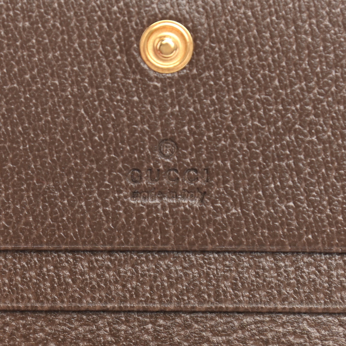 GG Supreme Monogram Web Ophidia Card Case Beige New Acero