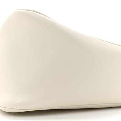 Prada Grace Lux Triangle Shoulder Bag White 9 of 10