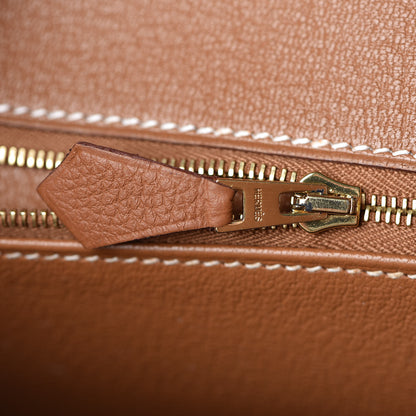 Hermes Togo Birkin 25 Gold 20 of 33