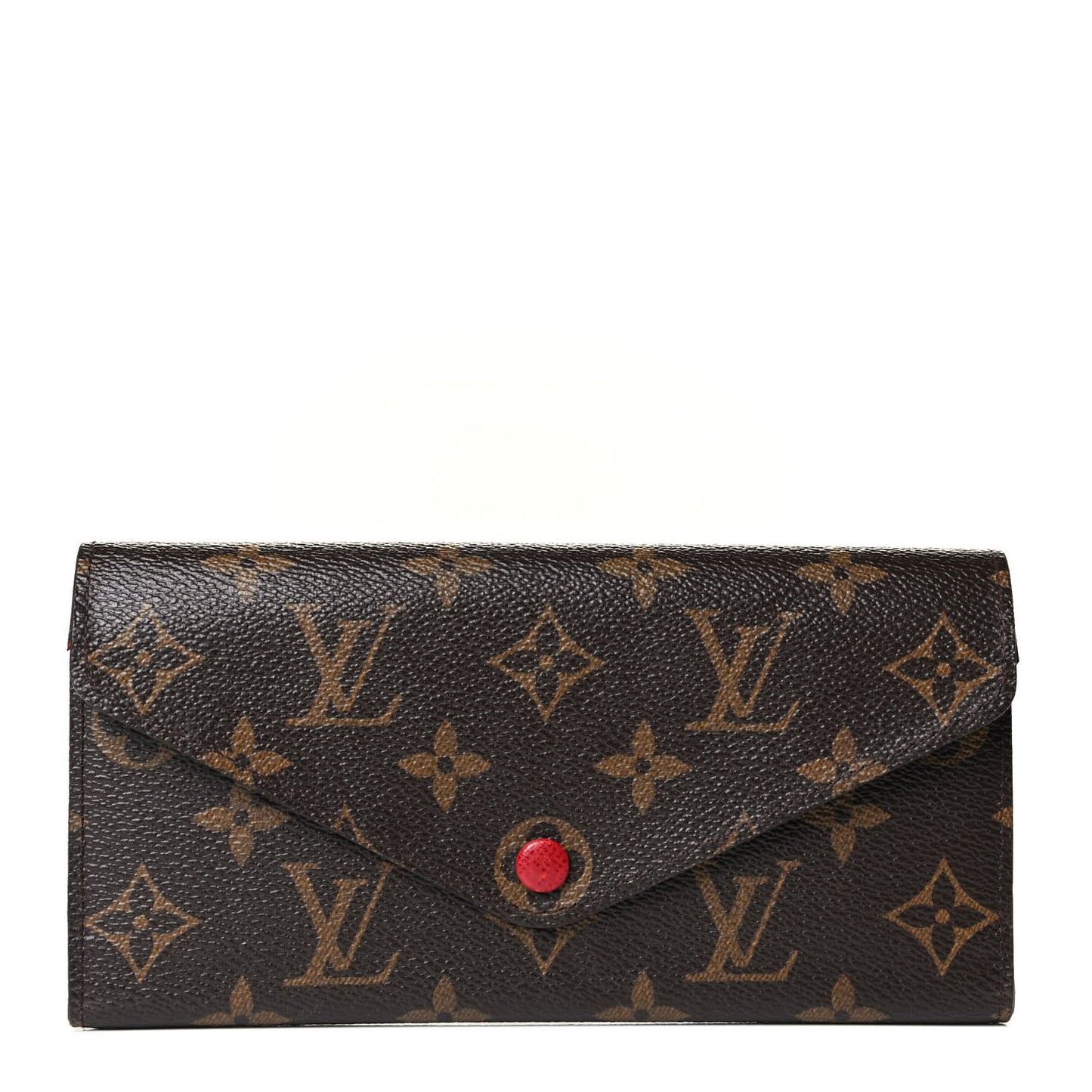 Monogram Josephine Wallet Red