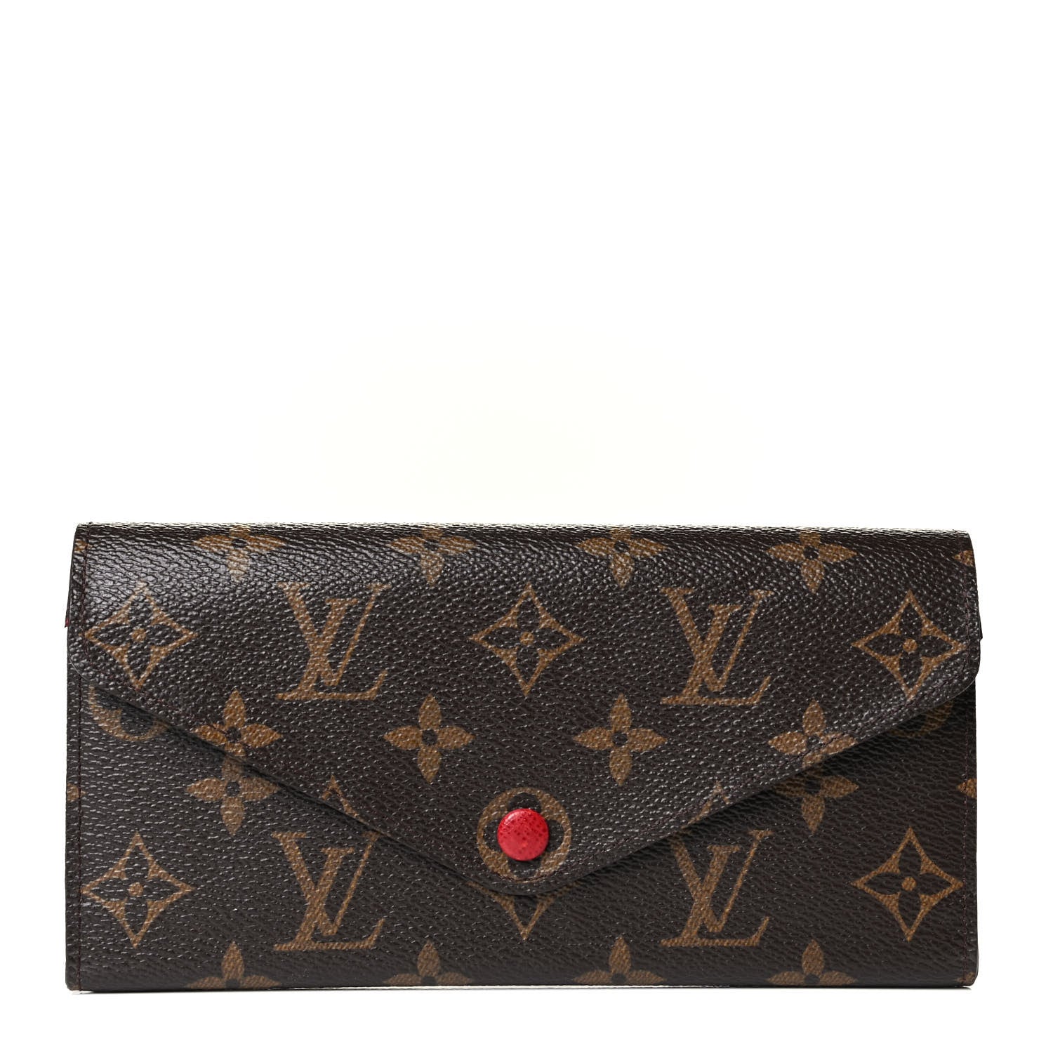 Louis Vuitton Monogram Josephine Wallet Red 1 of 8