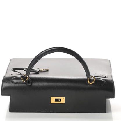 Hermes Box Kelly Sellier 32 Black 15 of 49