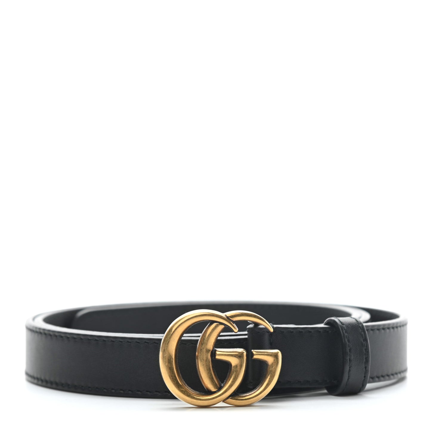 Calfskin Double G 20mm Belt 85 34 Black