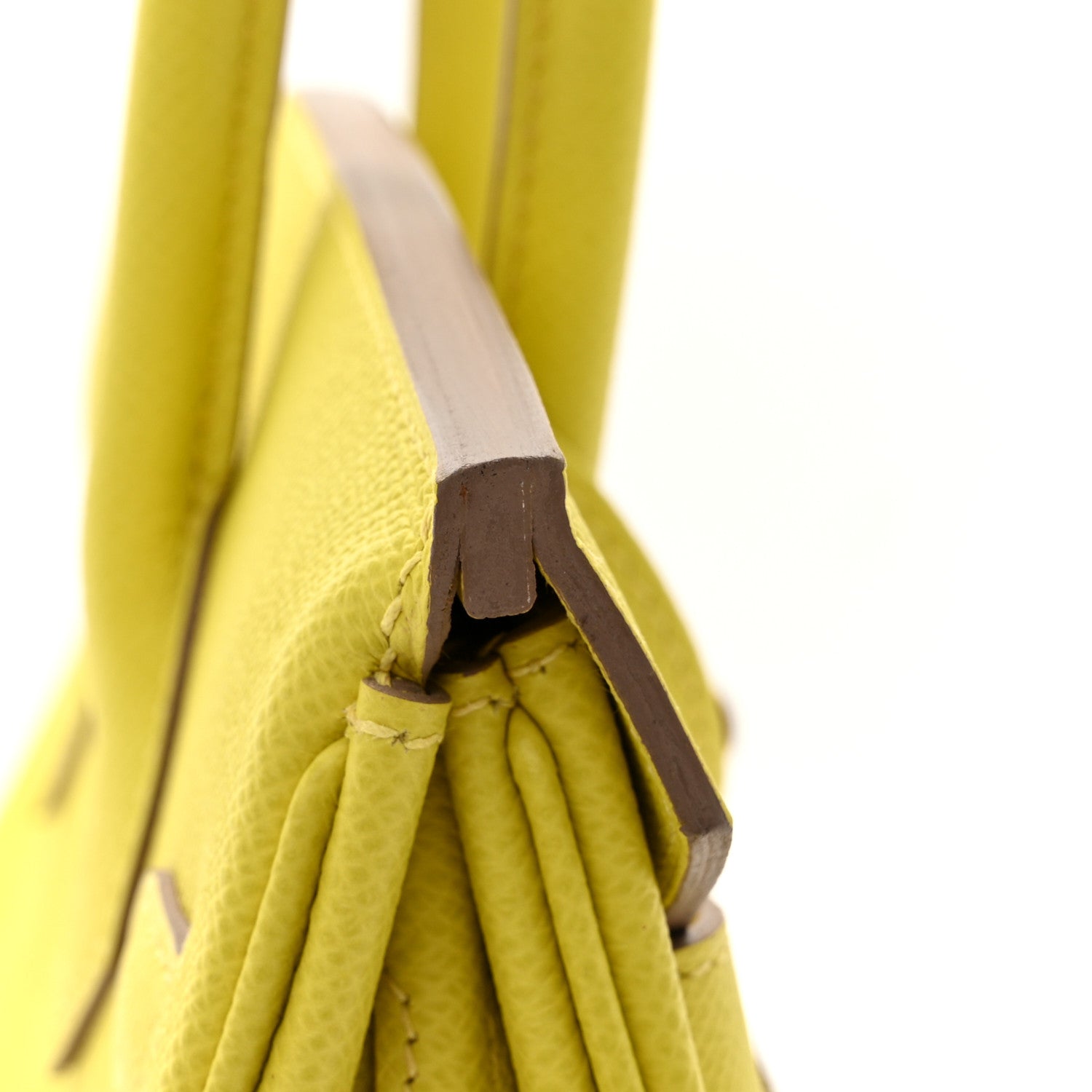 Hermes Epsom Birkin 30 Lime 14 of 14