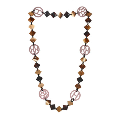 Hermes Buffalo Horn Lacquer Lena Necklace 3 of 4
