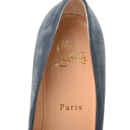 Christian Louboutin Veau Velours Miss Sab 55 Pumps 36.5 Tempete 7 of 8