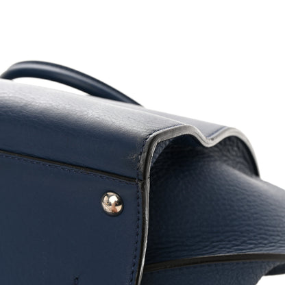 Fendi Vitello Dolce Shiny Nappa Petite 3Jours Tote Blue 11 of 21
