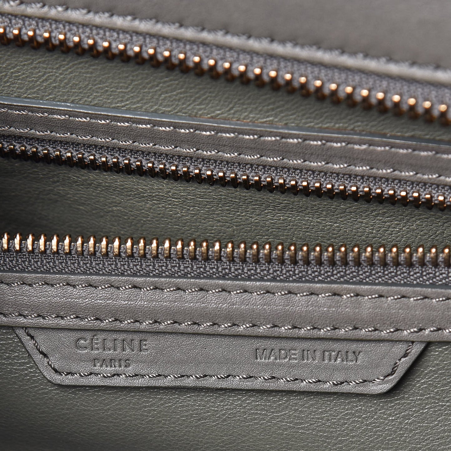 Smooth Calfskin Mini Luggage Almond