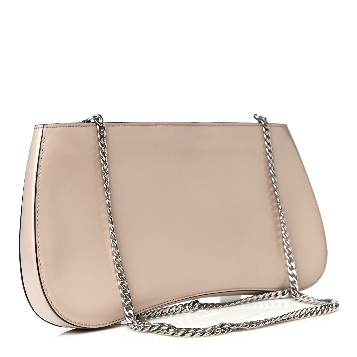 Prada Soft Calf Chain Clutch Cammeo 3 of 19