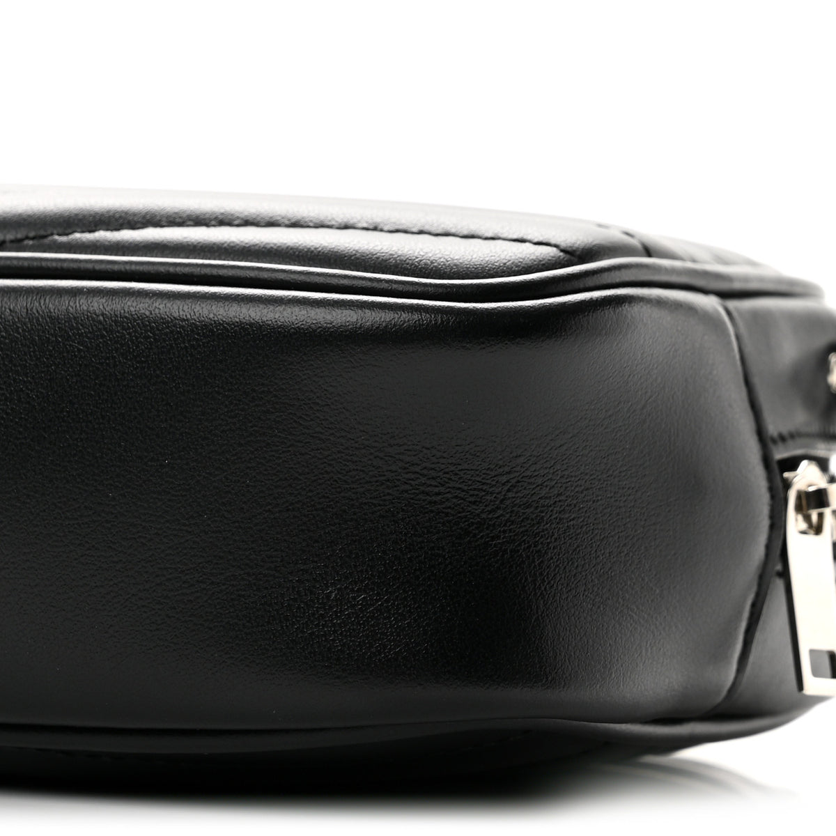 Saint Laurent Calfskin Matelasse Monogram Mini Lou Camera Bag Black 10 of 13