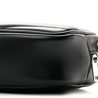 Saint Laurent Calfskin Matelasse Monogram Mini Lou Camera Bag Black 10 of 13