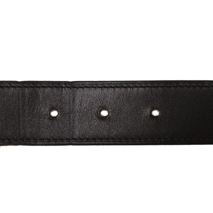 Hermes Box Togo 32mm H Belt 90 Black Orange 4 of 18