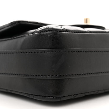 Chanel Calfskin Quilted Bolero De Chanel Flap Bag Black 9 of 14