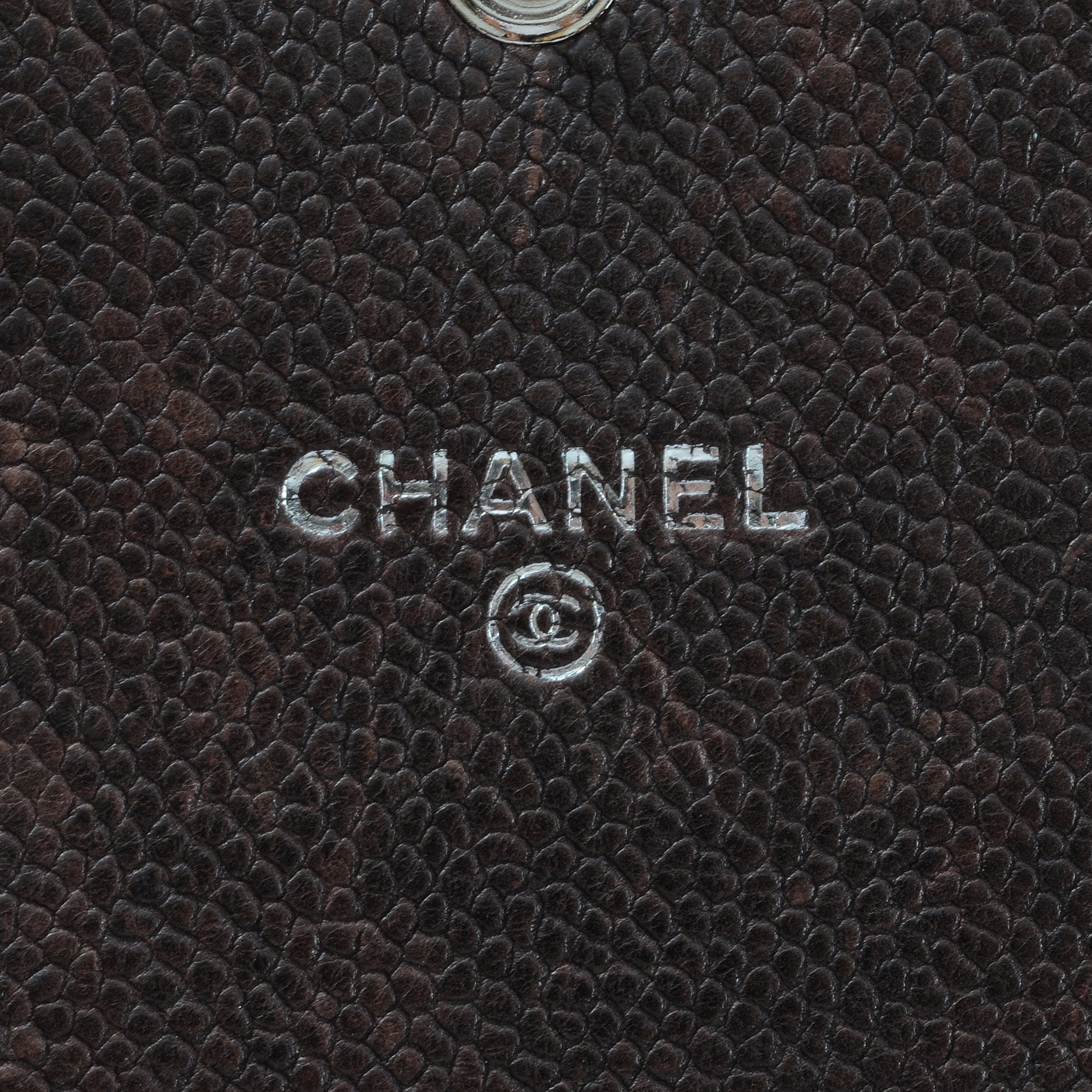 Chanel Caviar Outdoor Ligne Wallet Brown 5 of 7