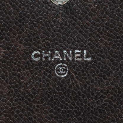 Chanel Caviar Outdoor Ligne Wallet Brown 5 of 7