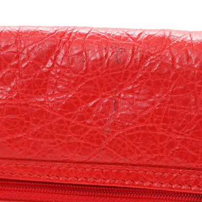 Balenciaga Agneau Arena Small Explorer Crossbody Pouch Red 12 of 12