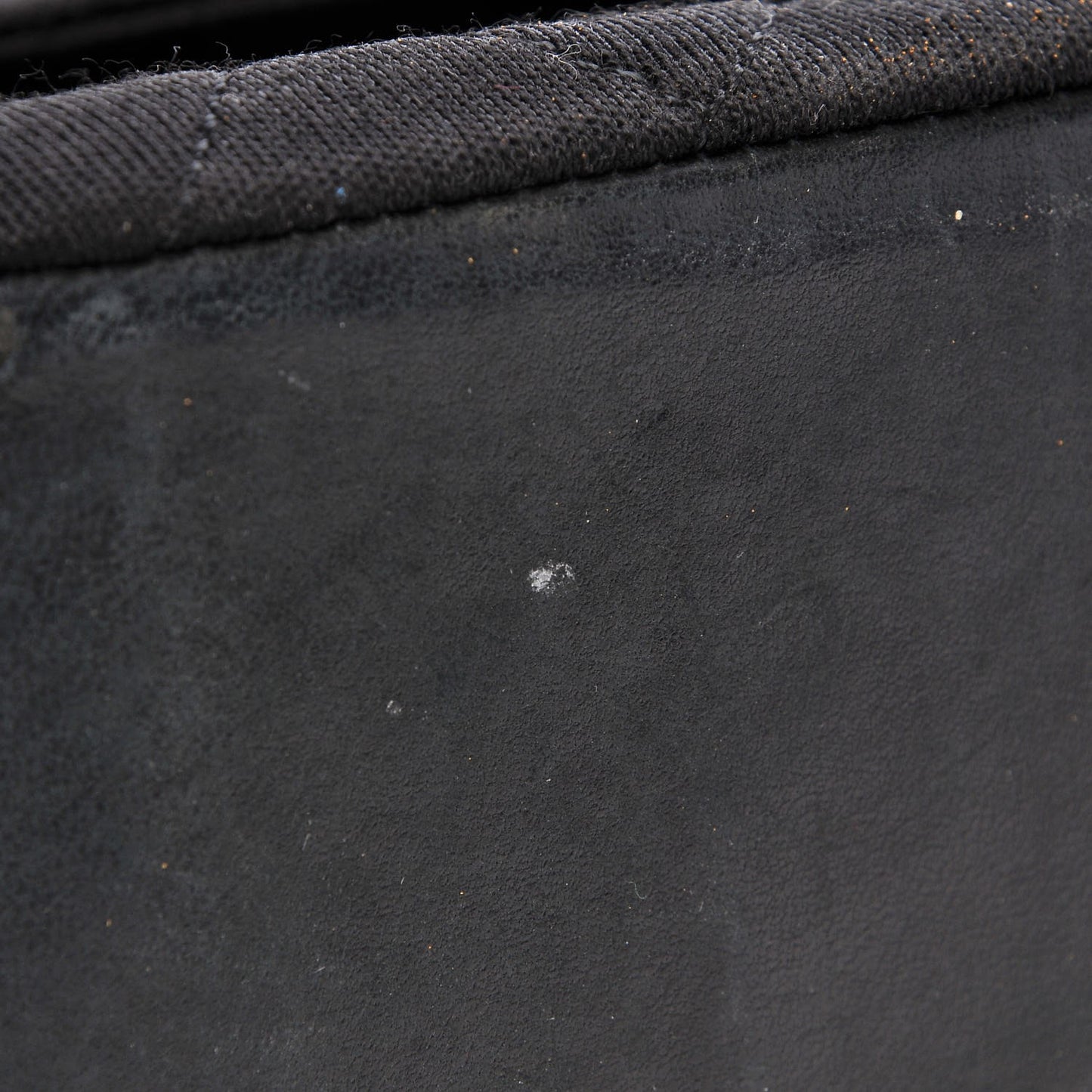 Jersey Quilted Medium Double Flap Black