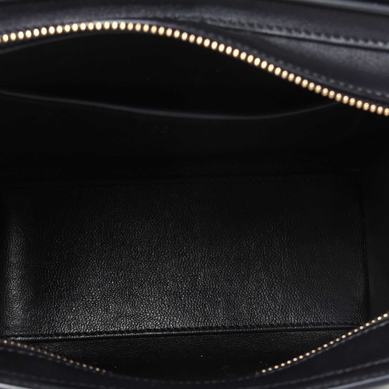 Celine Smooth Calfskin Nano Luggage Black 5 of 9