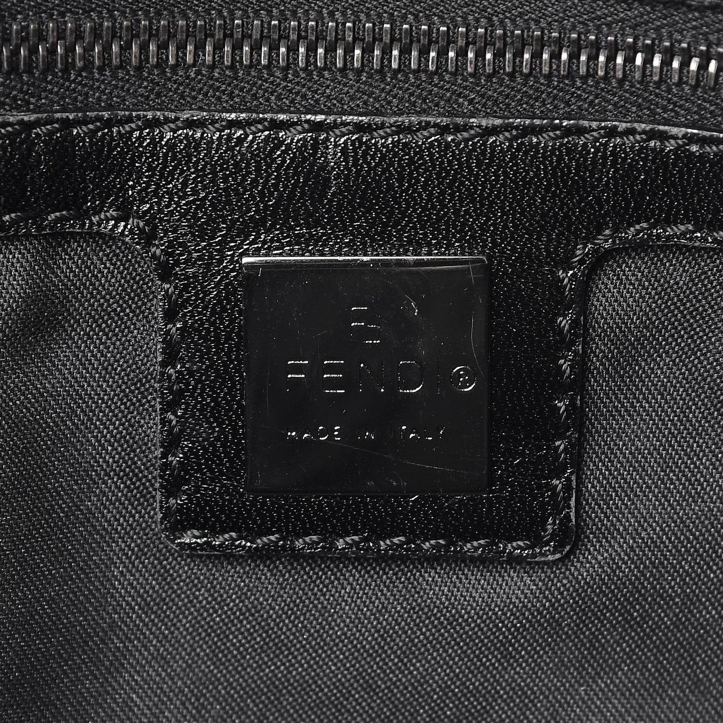 Zucca Zip Top Tote Black