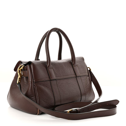 Mulberry Classic Grain Small Bayswater Satchel Oxblood 3 of 16