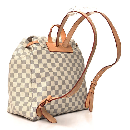Louis Vuitton Damier Azur Sperone Backpack 3 of 10