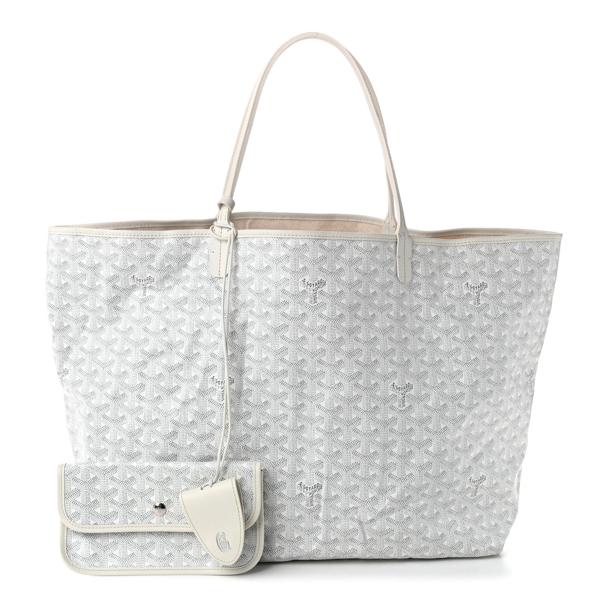 Goyardine Saint Louis GM White