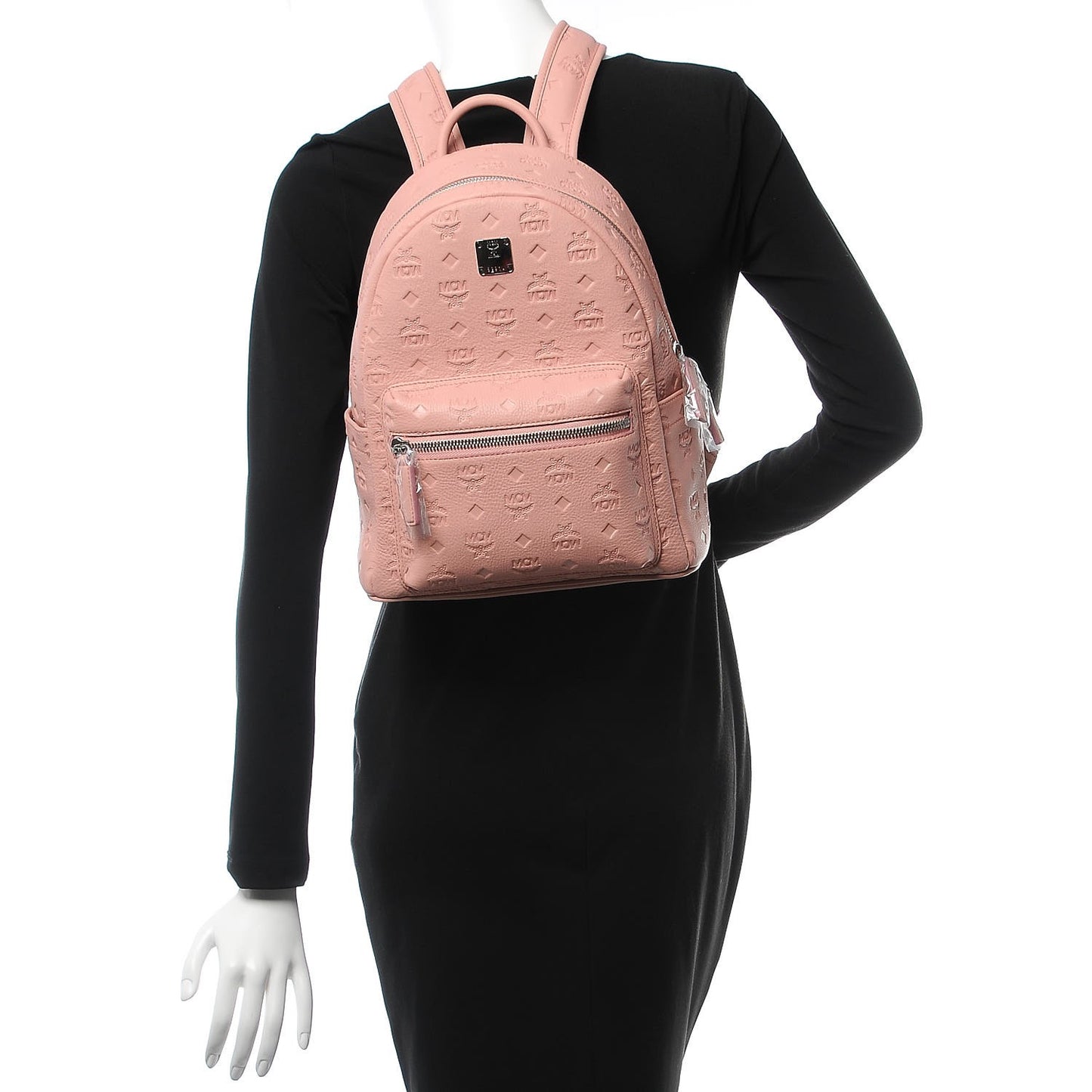 Calfskin Ottomar Monogram Small Backpack Pink